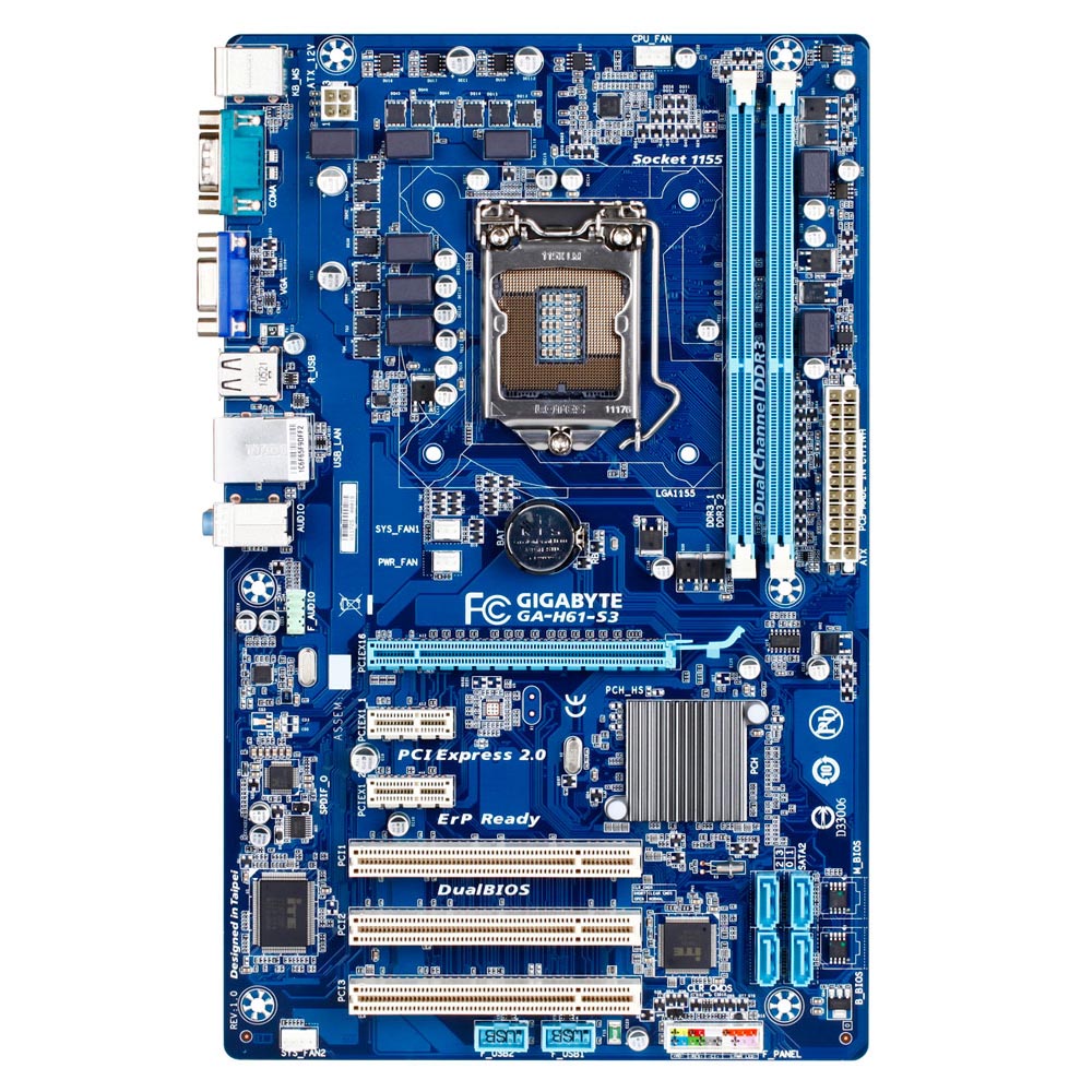 GIGABYTE GA-H61-S3 LGA1155